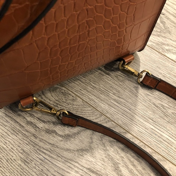 SOLD Faux Leather Mini Backpack - Picture 4 of 5